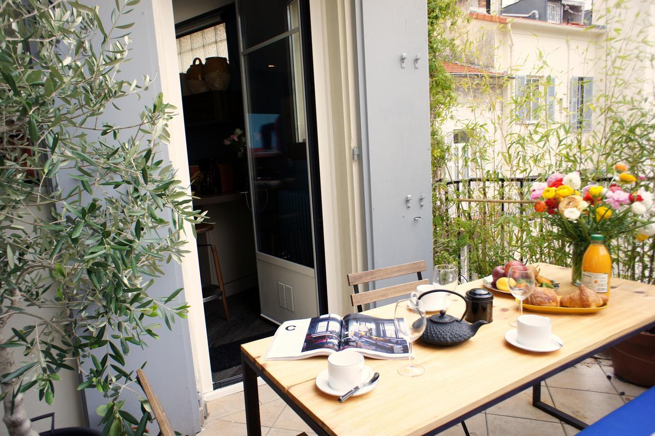 Ze Perfect Place - Elegant Appartement Avec Terrasse - Promenade Des Arts นีซ ภายนอก รูปภาพ