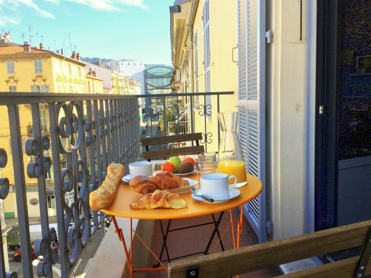 Ze Perfect Place - Elegant Appartement Avec Terrasse - Promenade Des Arts นีซ ภายนอก รูปภาพ