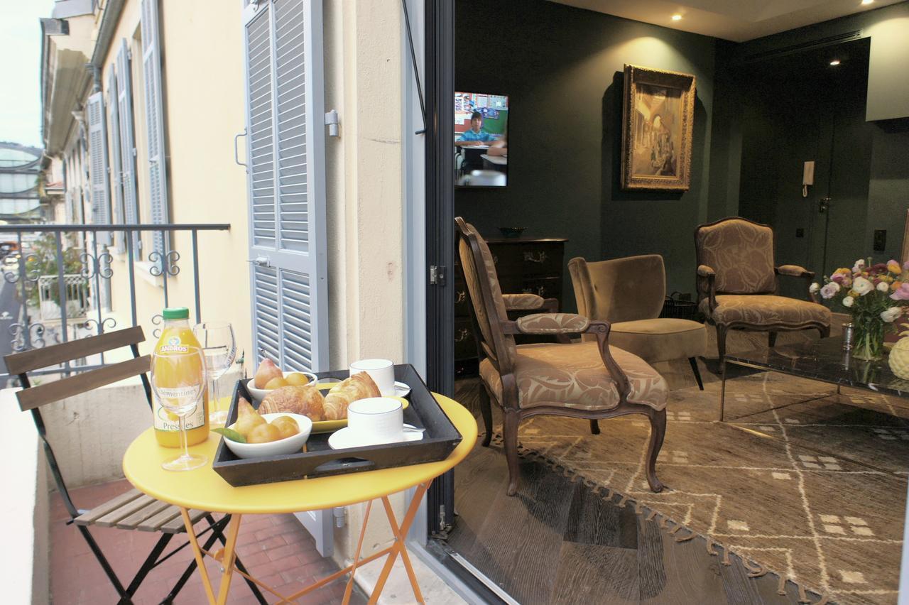 Ze Perfect Place - Elegant Appartement Avec Terrasse - Promenade Des Arts นีซ ภายนอก รูปภาพ