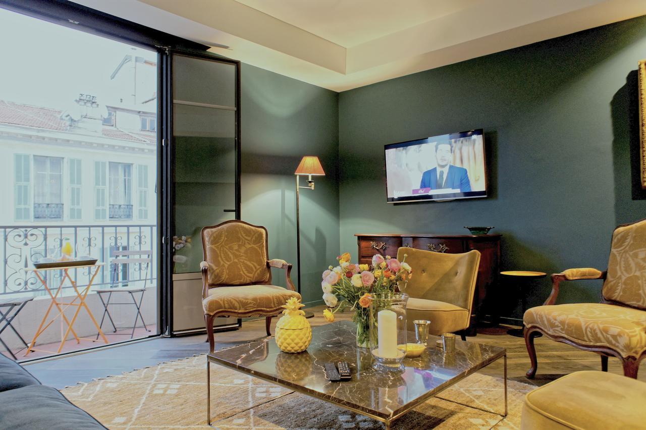 Ze Perfect Place - Elegant Appartement Avec Terrasse - Promenade Des Arts นีซ ภายนอก รูปภาพ