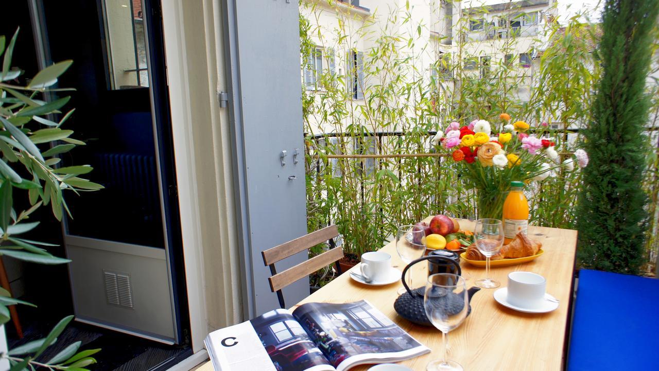 Ze Perfect Place - Elegant Appartement Avec Terrasse - Promenade Des Arts นีซ ภายนอก รูปภาพ